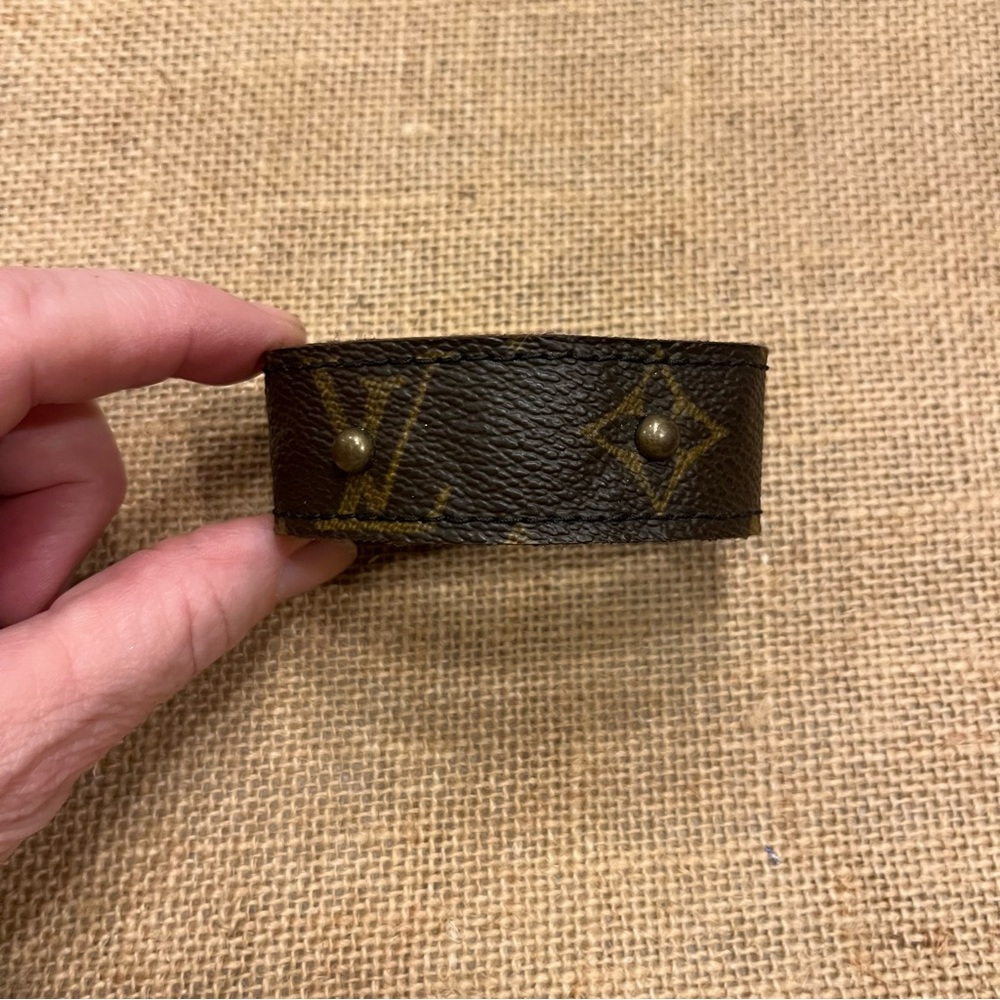 Louis Vuitton repurposed cuff bracelet